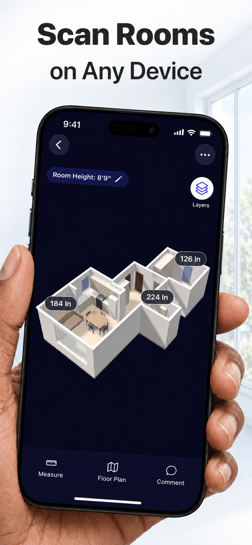 Scan Rooms on Any Device