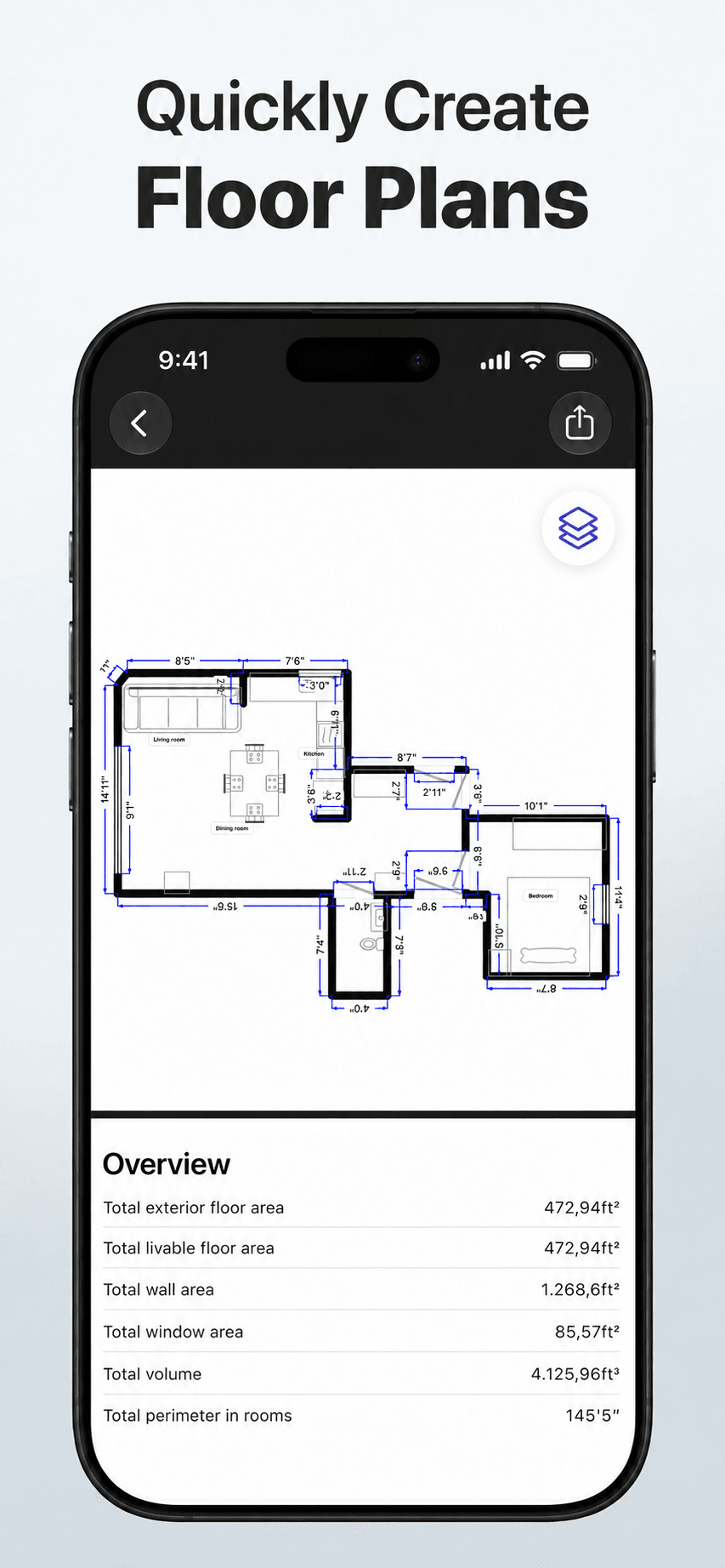 Quickly Create Floor Plans